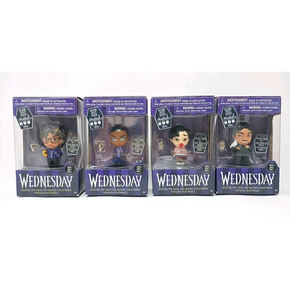 Wednesday Collectible Animation Mini Figurines Series 1 Boxed Set